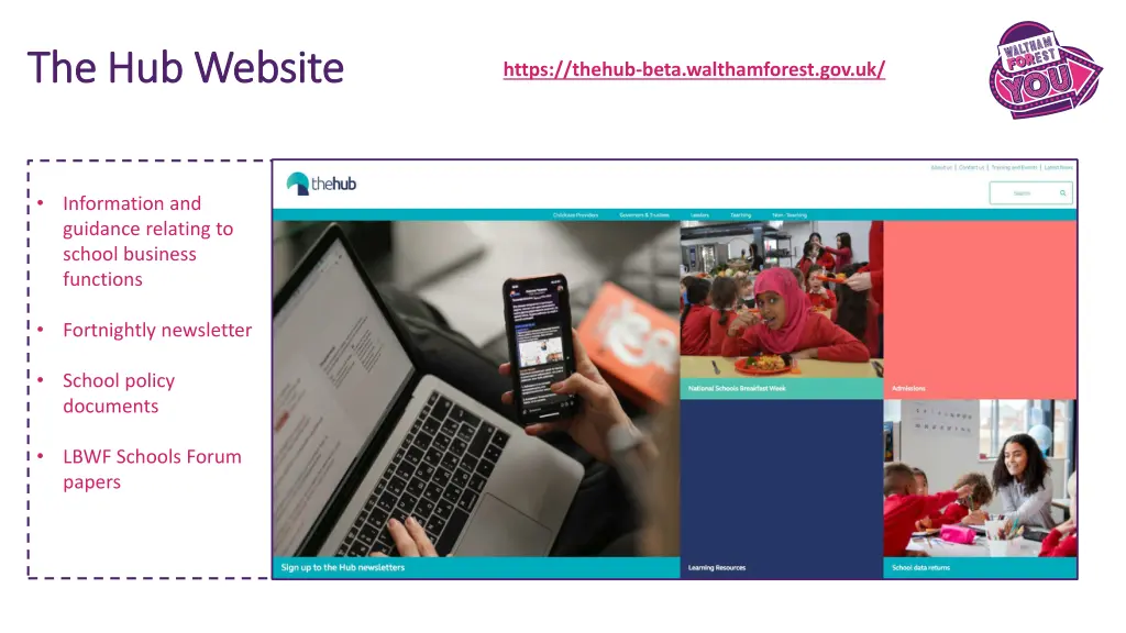 the hub website the hub website