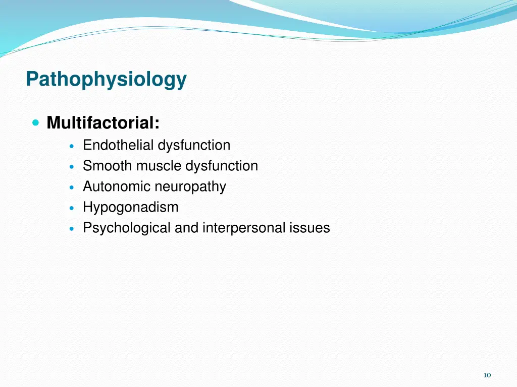 pathophysiology