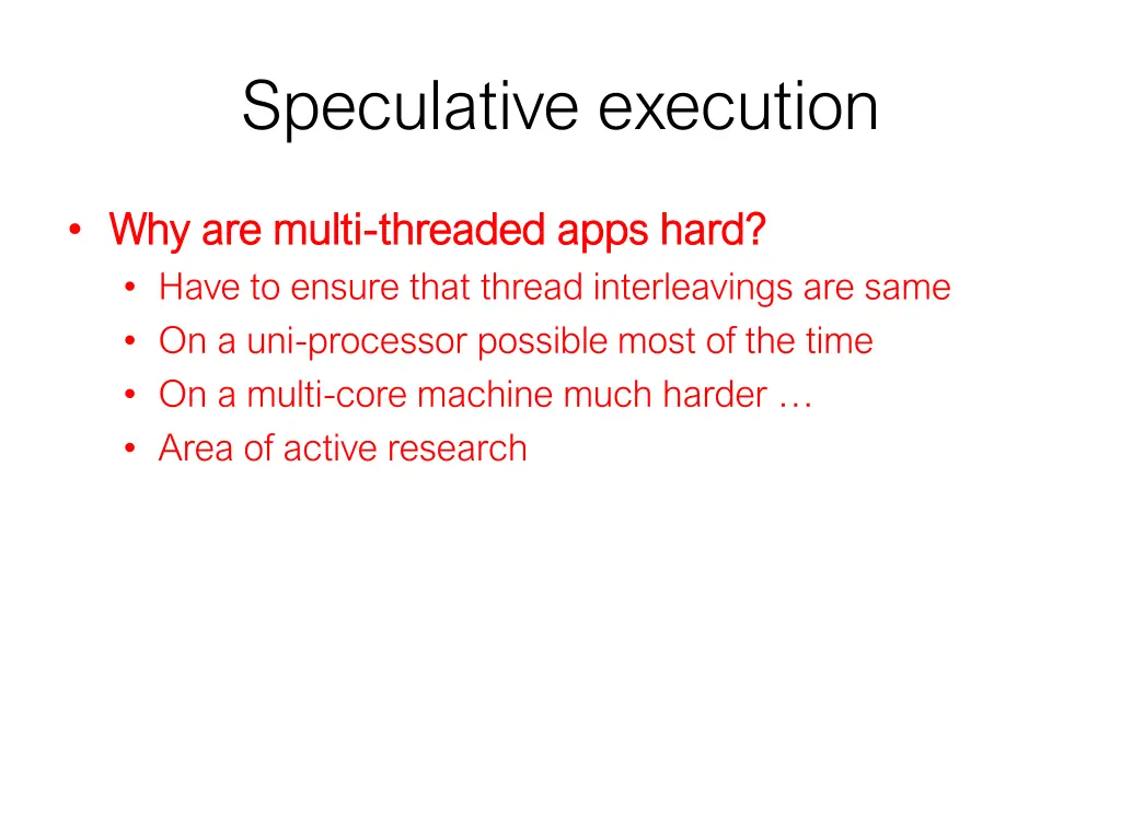 speculative execution 5