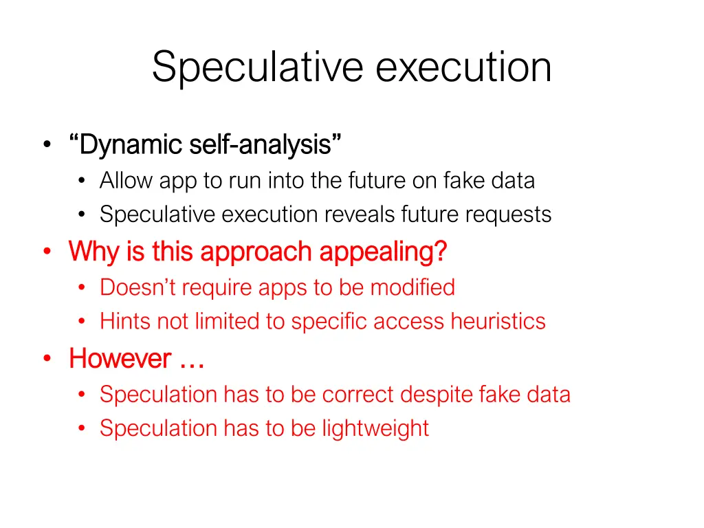 speculative execution