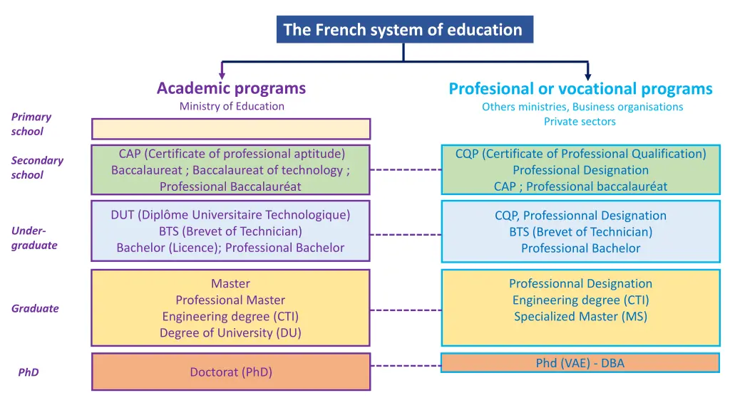 the french system of education