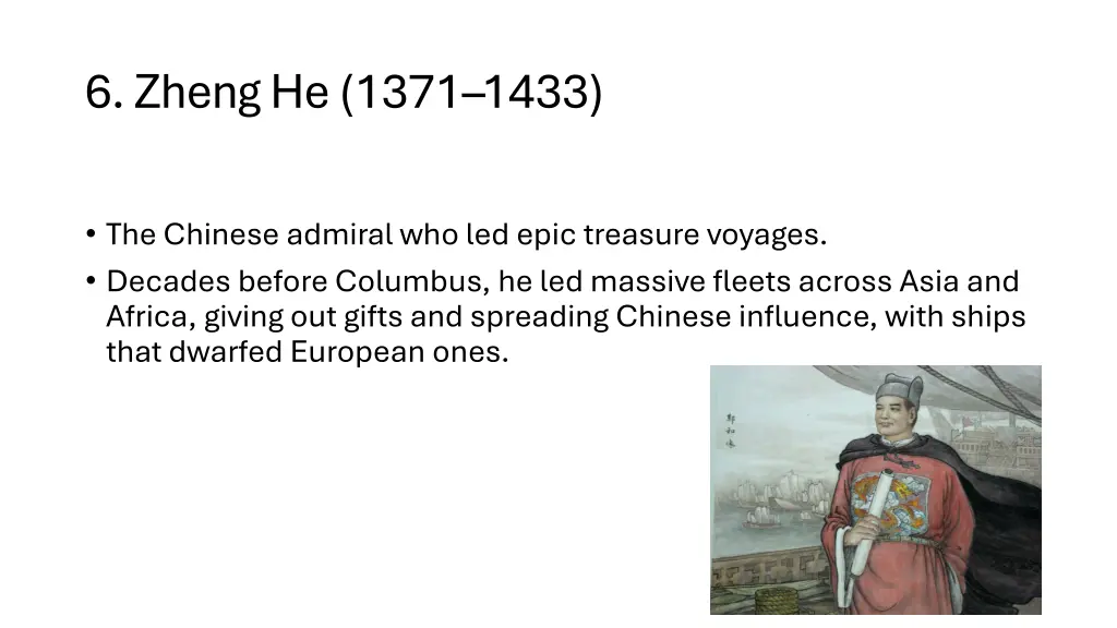 6 zheng he 1371 1433