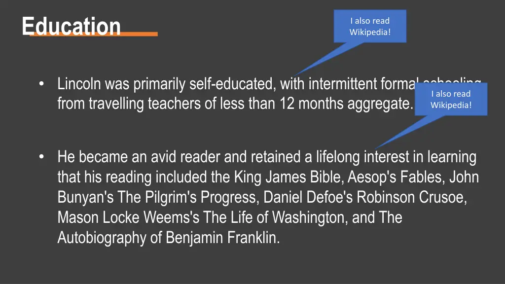 education