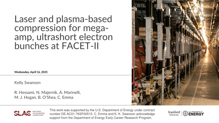 laser and plasma based compression for mega