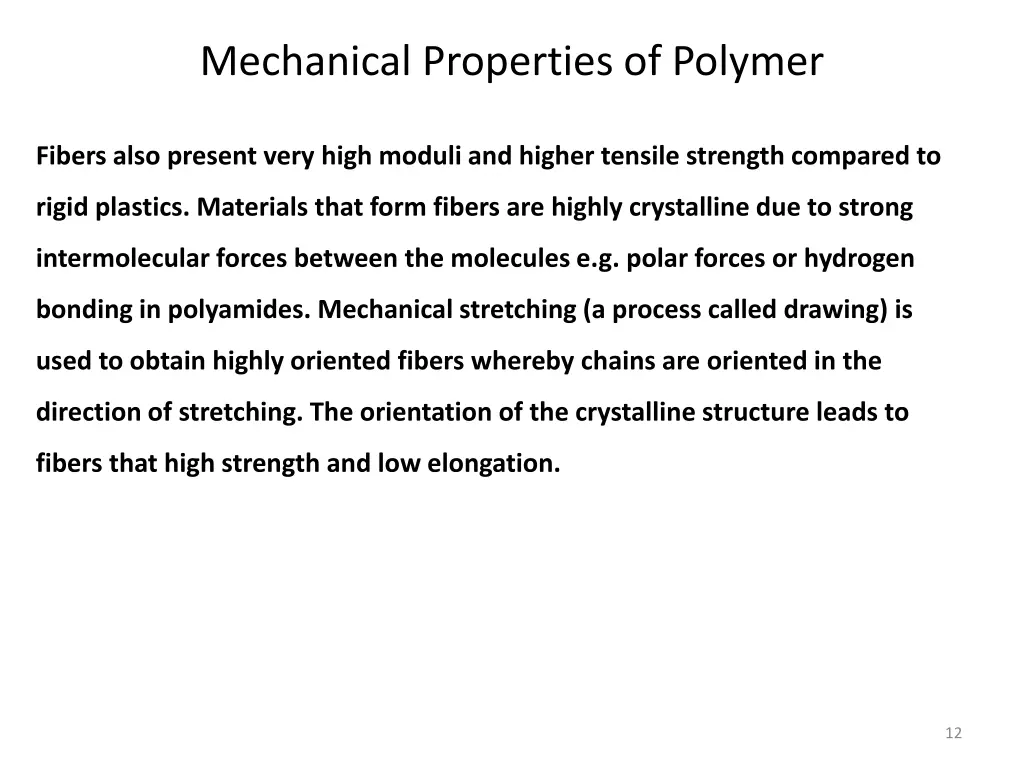 mechanical properties of polymer 9