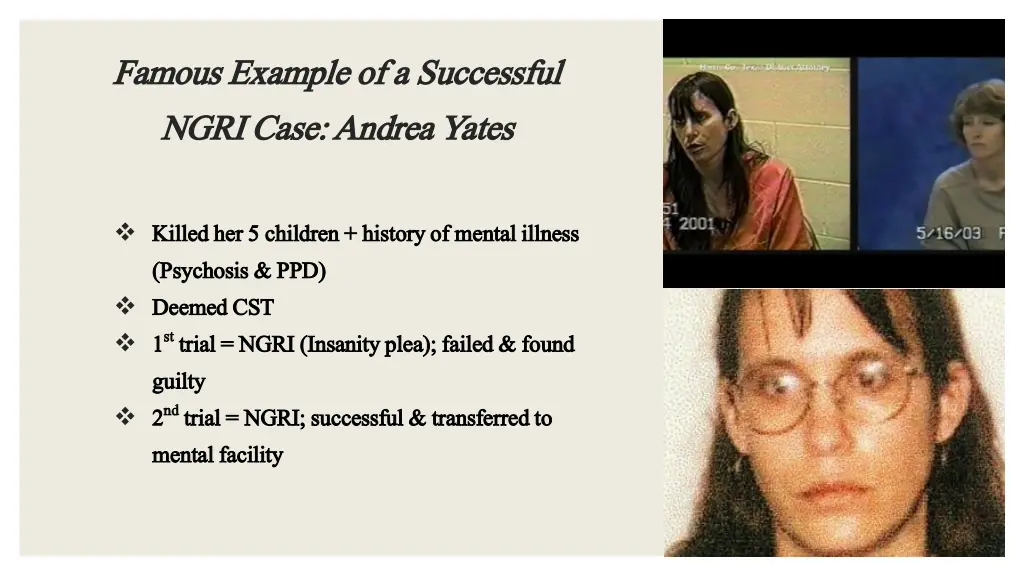 can a sane woman kill her own children