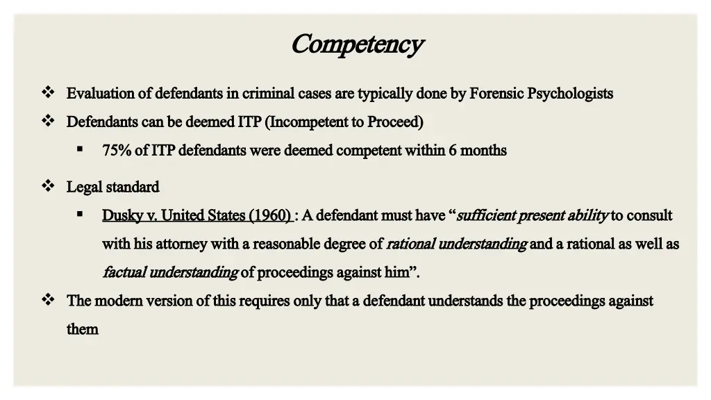competency competency