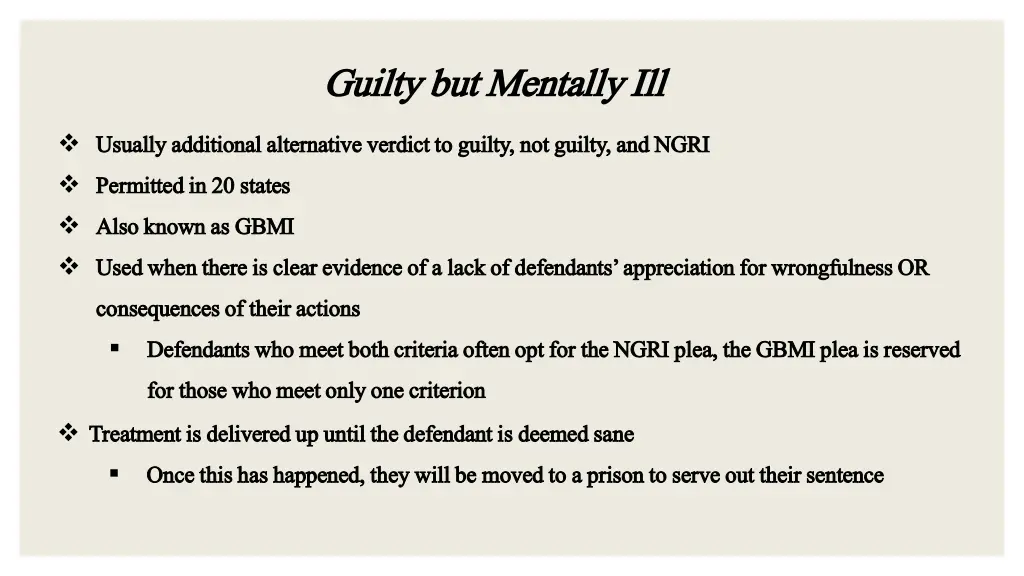 guilty but mentally ill guilty but mentally ill