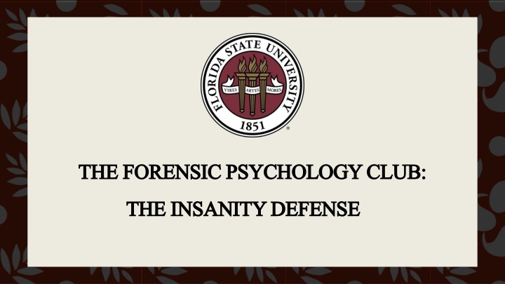 the forensic psychology club the forensic