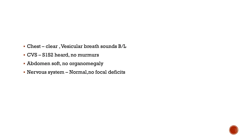 chest clear vesicular breath sounds b l