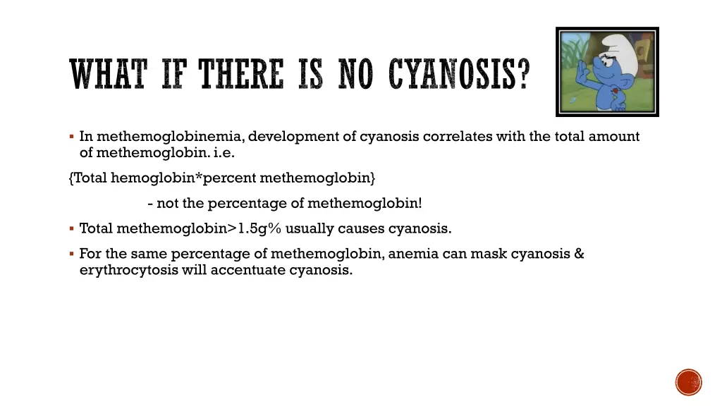 what if there is no cyanosis