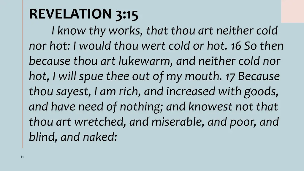 revelation 3 15 i know thy works that thou