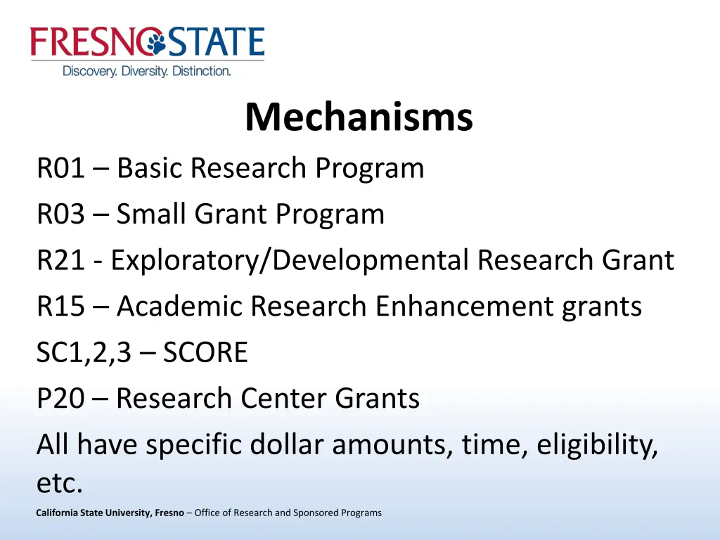 mechanisms