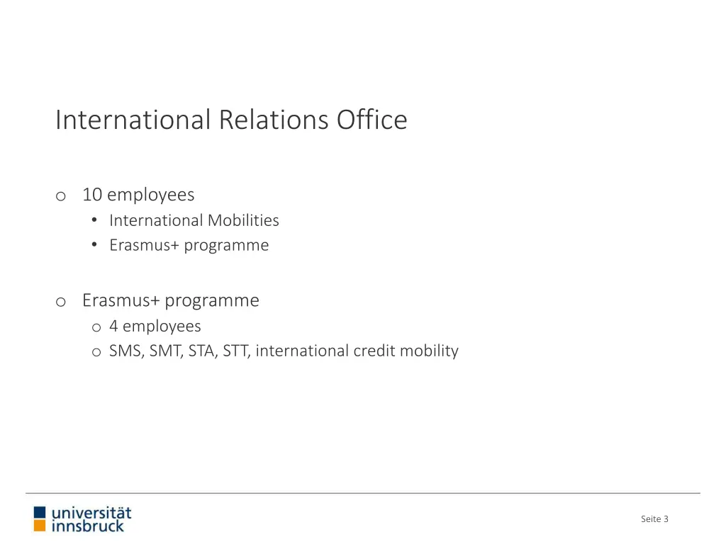 international relations office