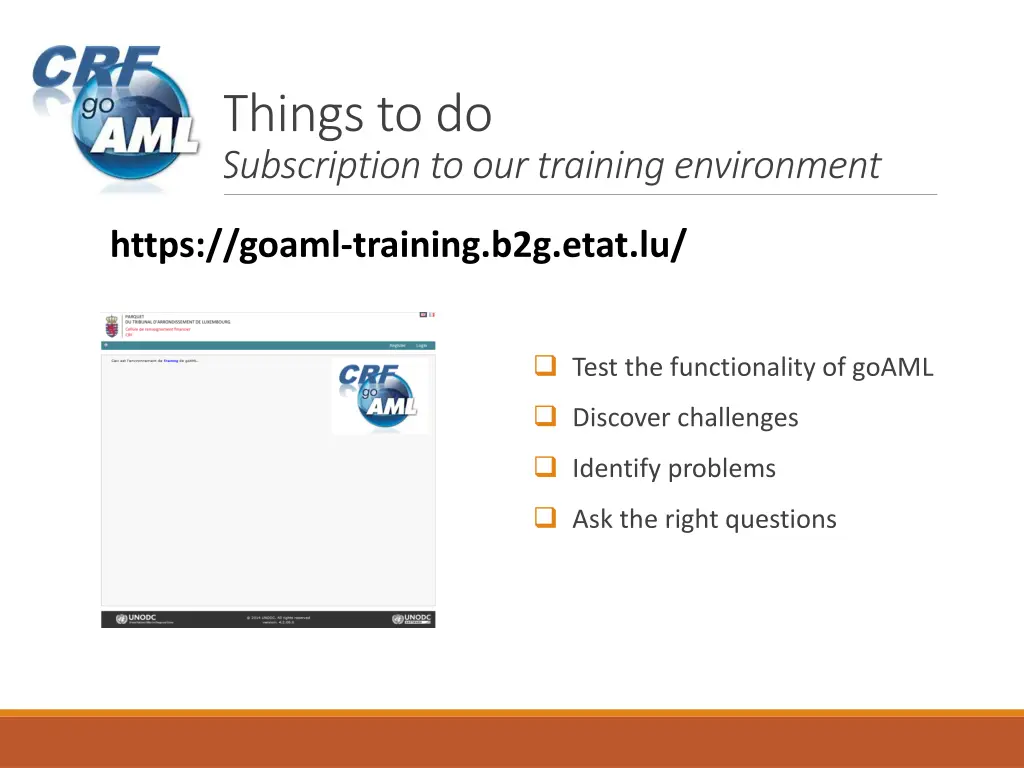 thingsto do subscription to our training