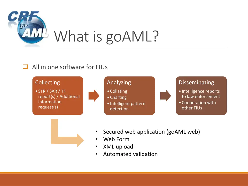 what is goaml 1