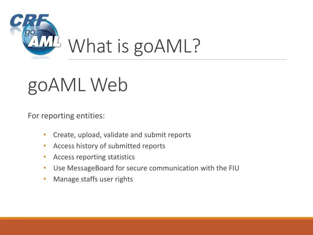what is goaml 3