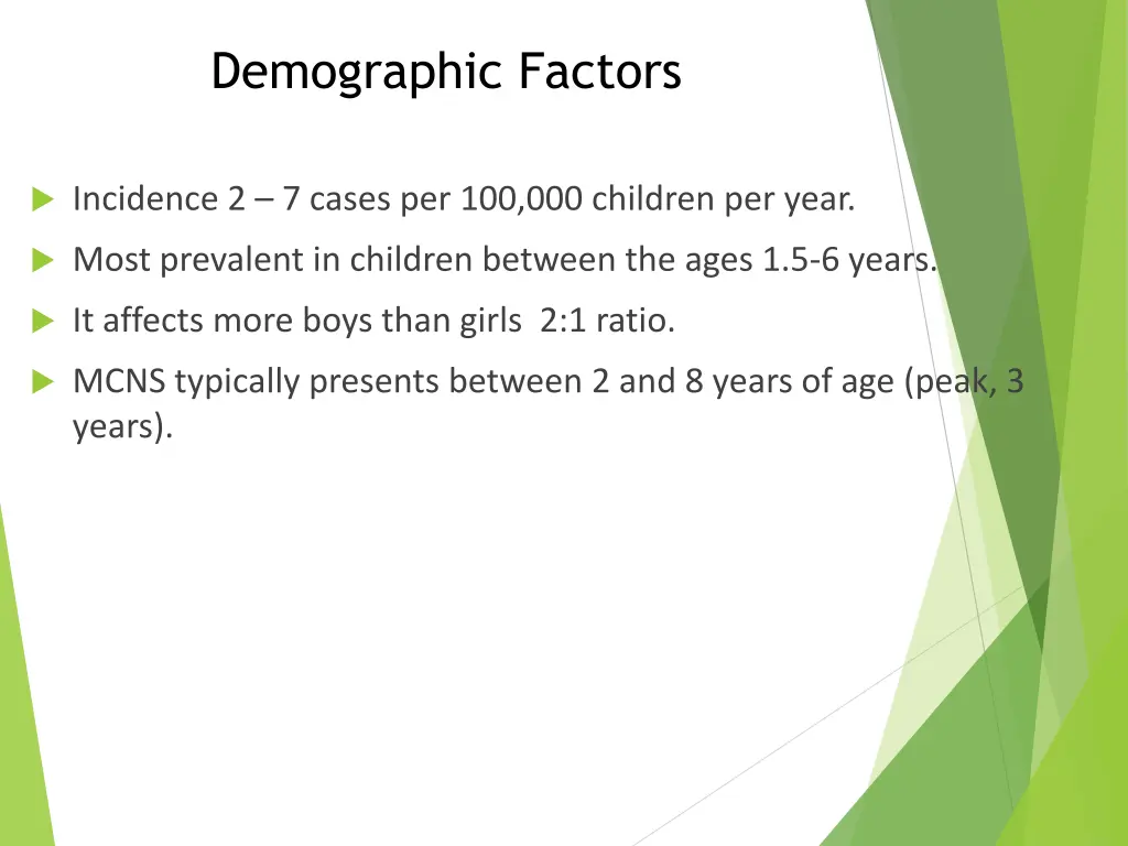 demographic factors