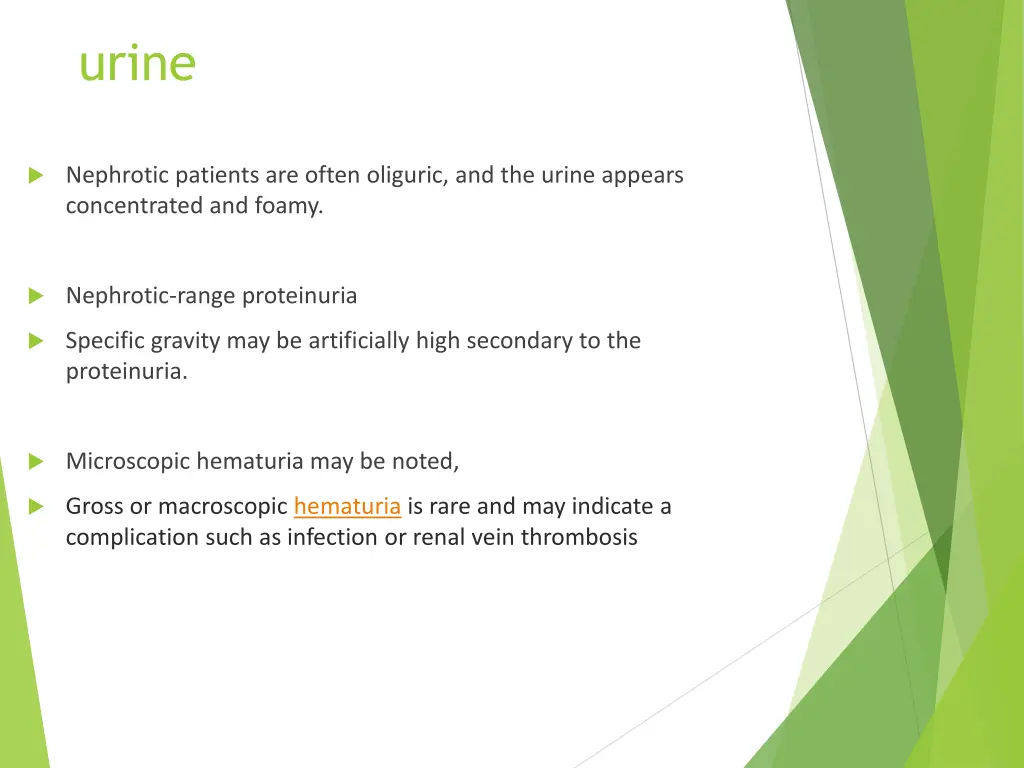 urine