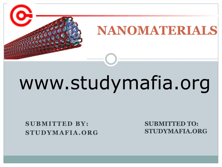 nanomaterials