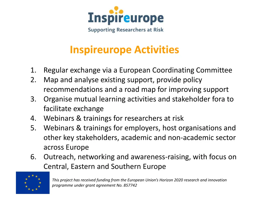 inspireurope activities