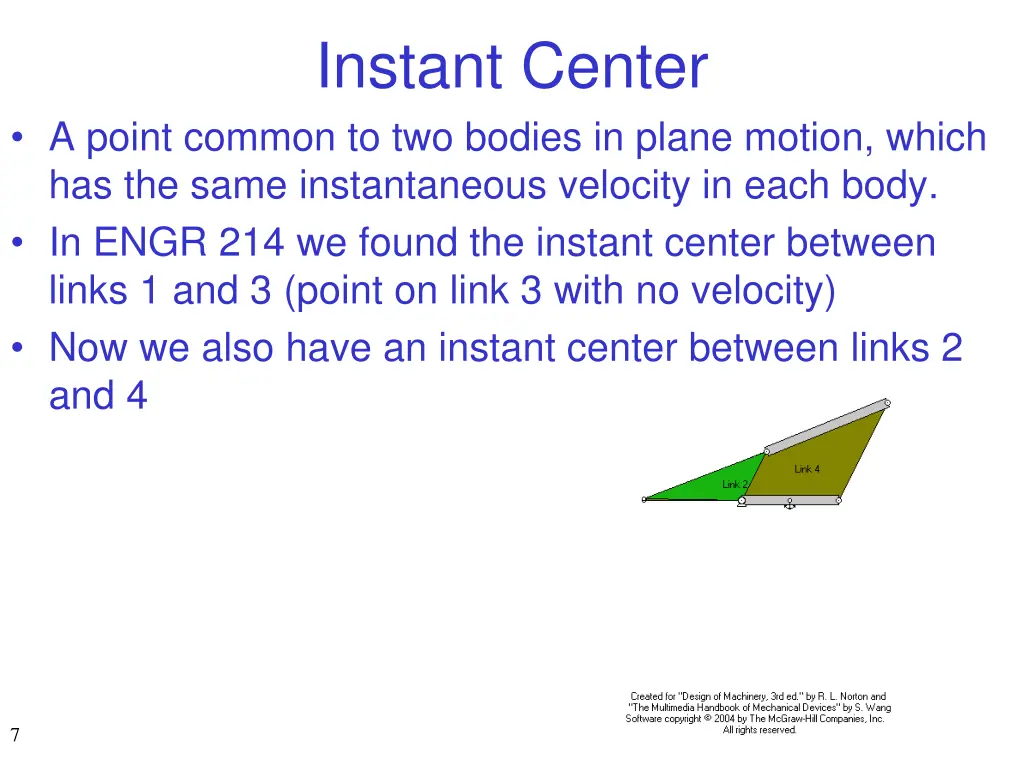 instant center