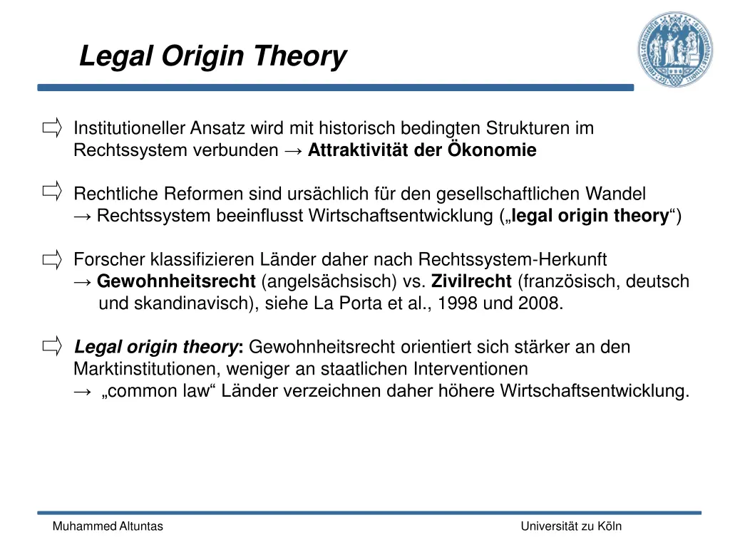legal origin theory