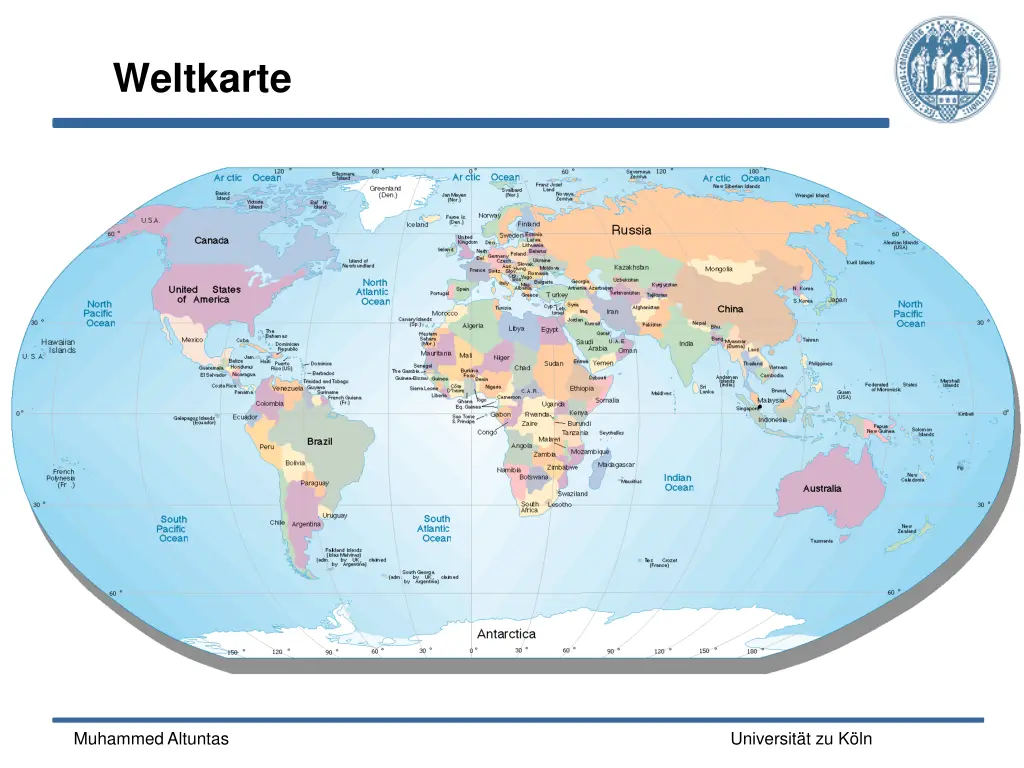 weltkarte
