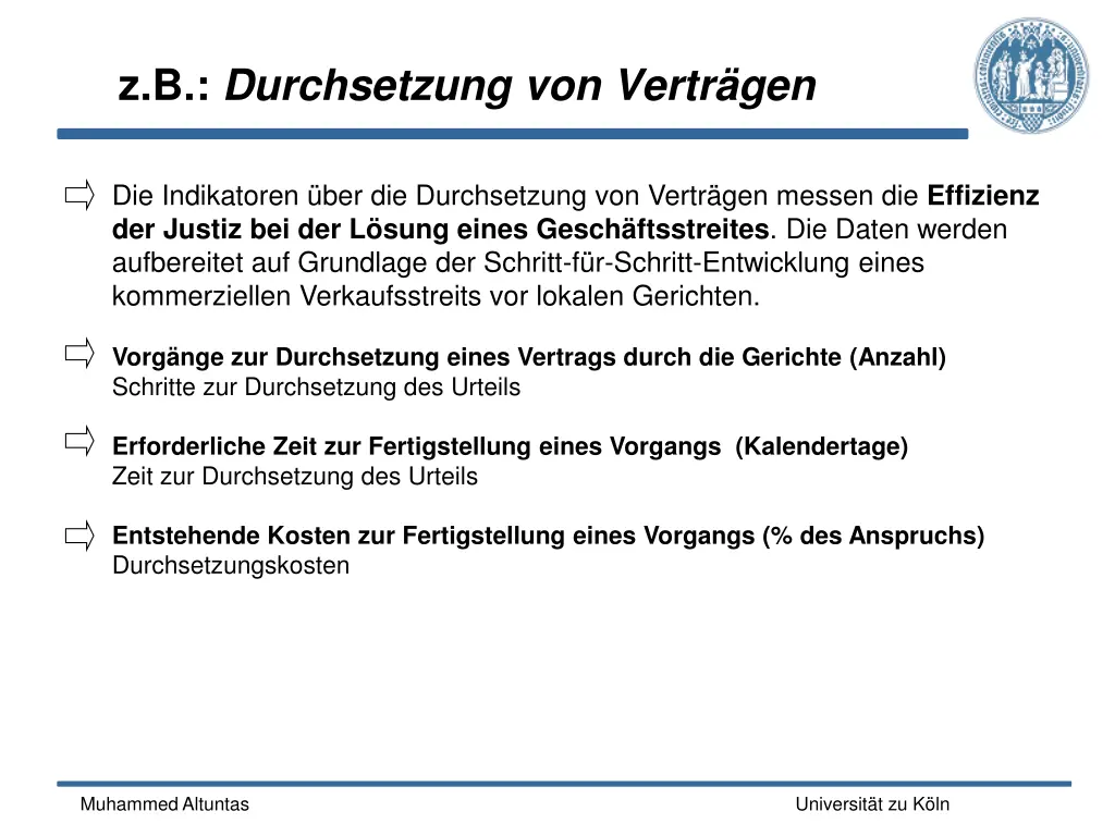 z b durchsetzung von vertr gen
