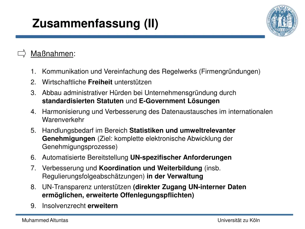 zusammenfassung ii