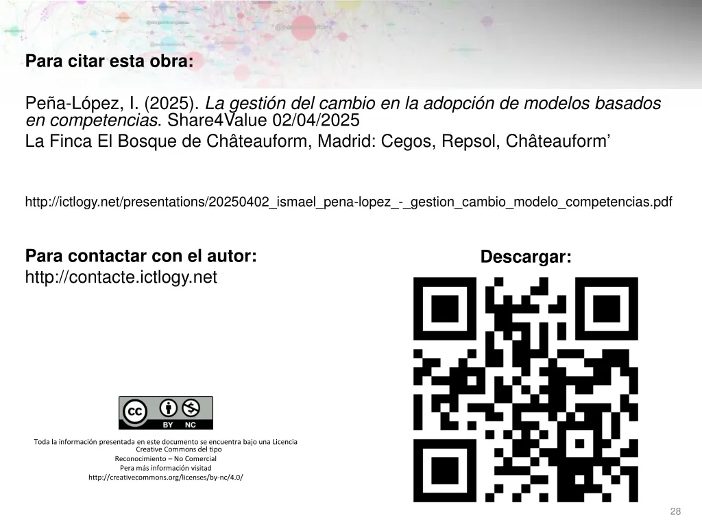 para citar esta obra