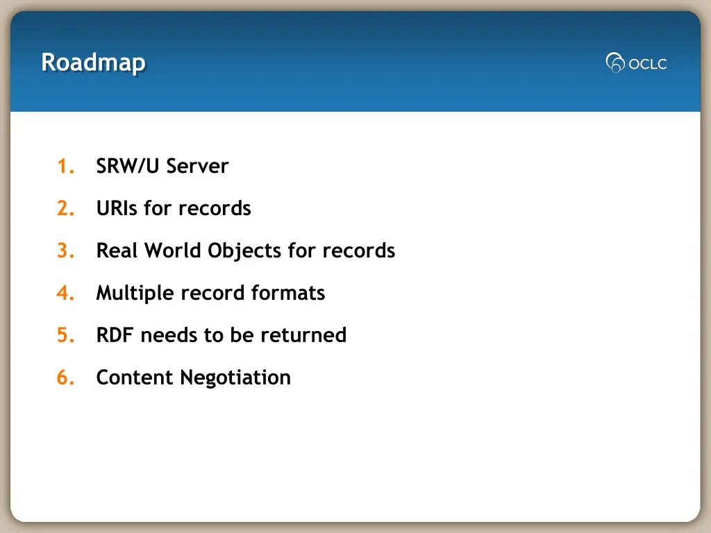 roadmap