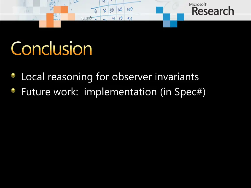 conclusion