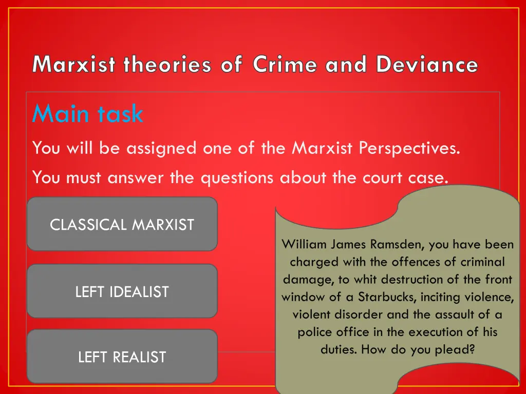 marxist theories of crime and deviance 6