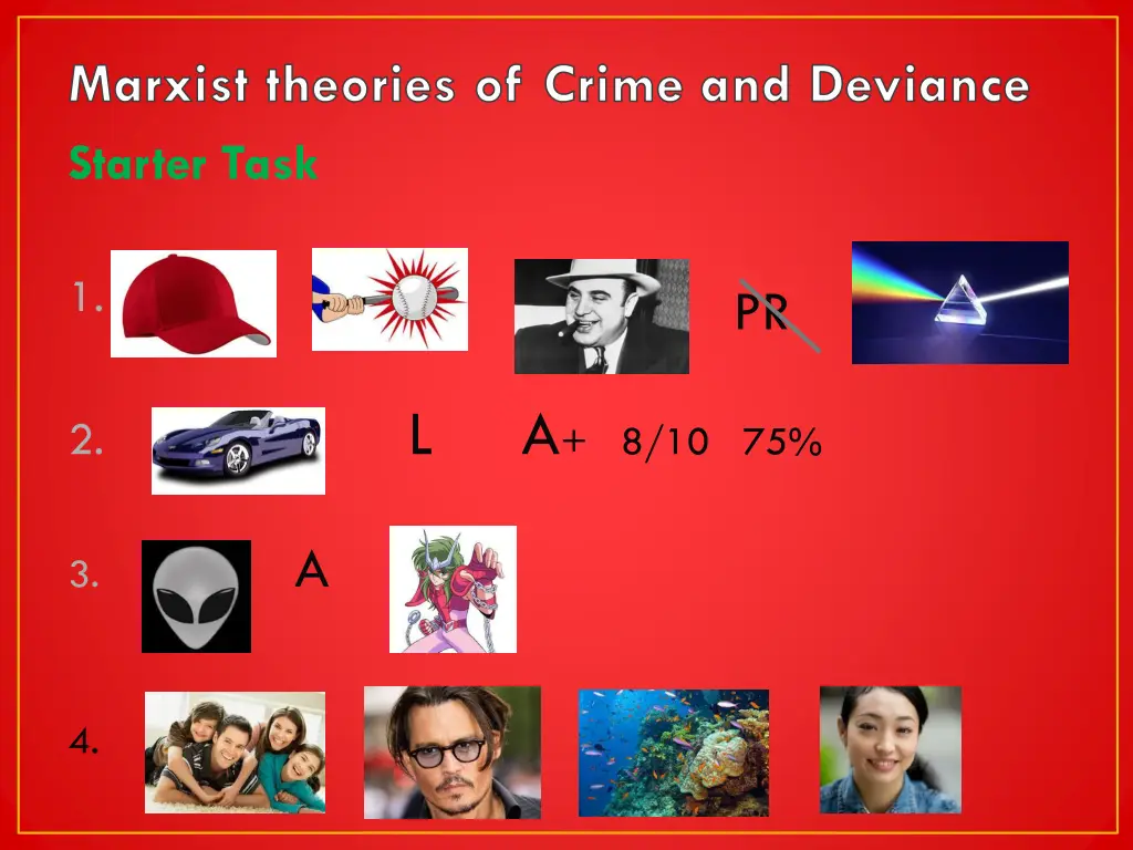 marxist theories of crime and deviance starter 1