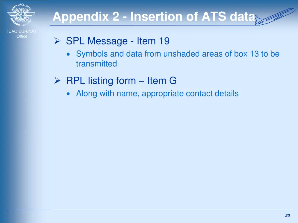 appendix 2 insertion of ats data 15