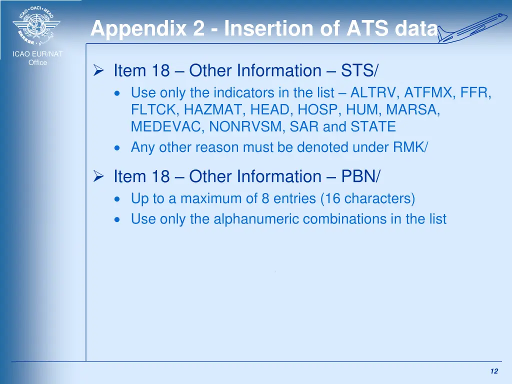 appendix 2 insertion of ats data 7