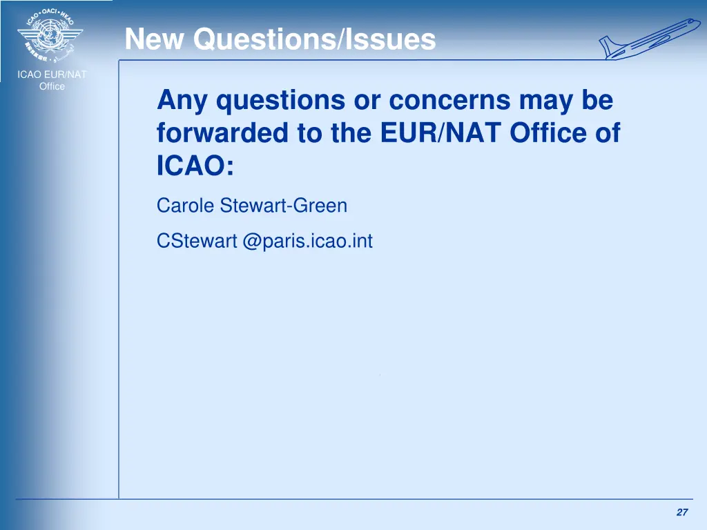 new questions issues
