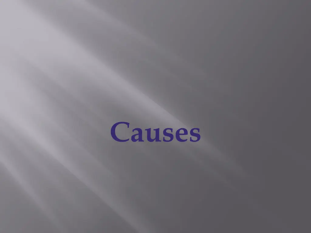 causes
