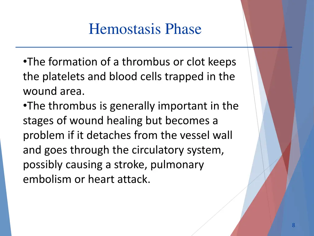 hemostasis phase 1