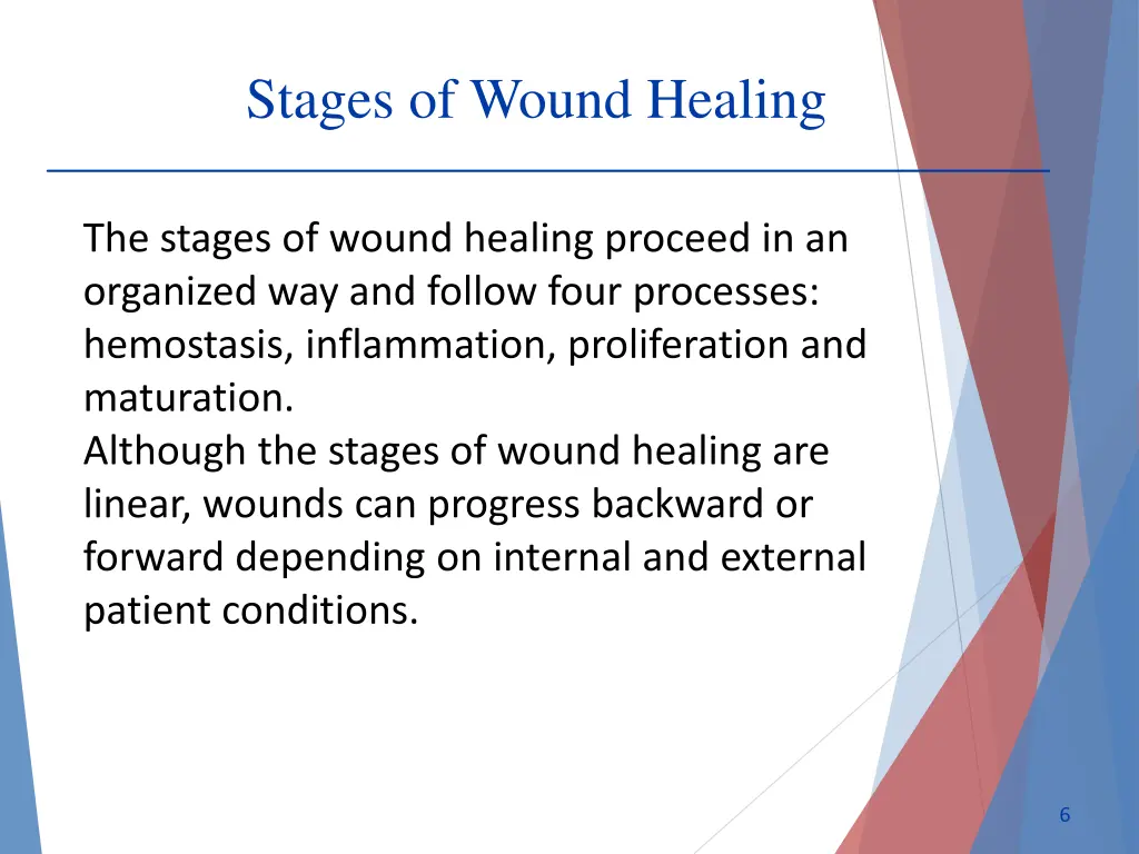 stages of wound healing