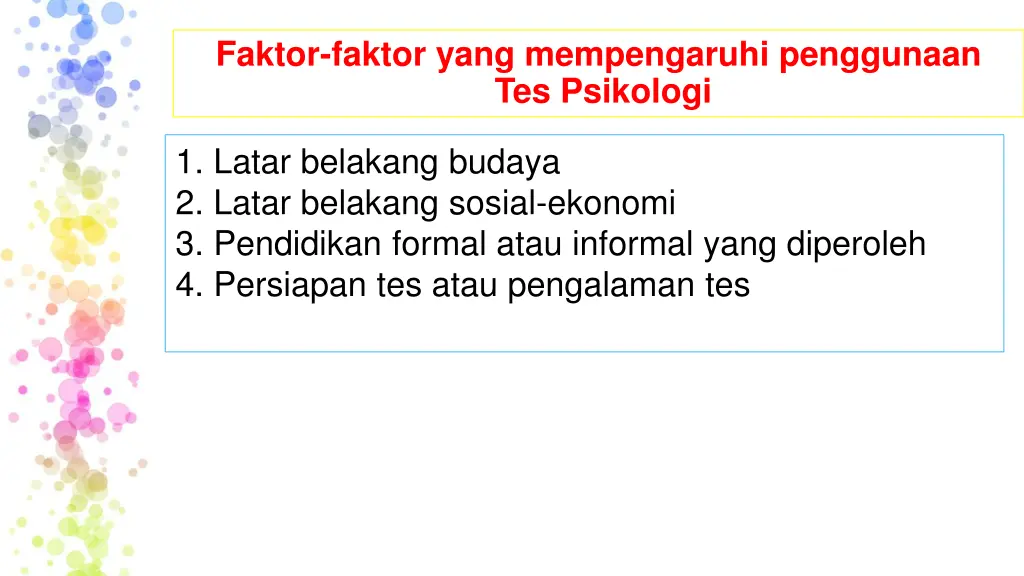 faktor faktor yang mempengaruhi penggunaan
