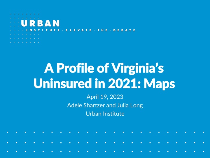 a profile of virginia s a profile of virginia