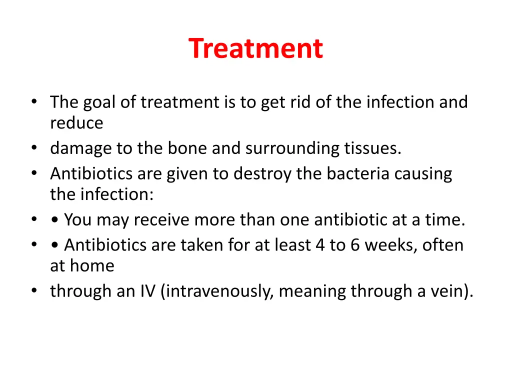 treatment