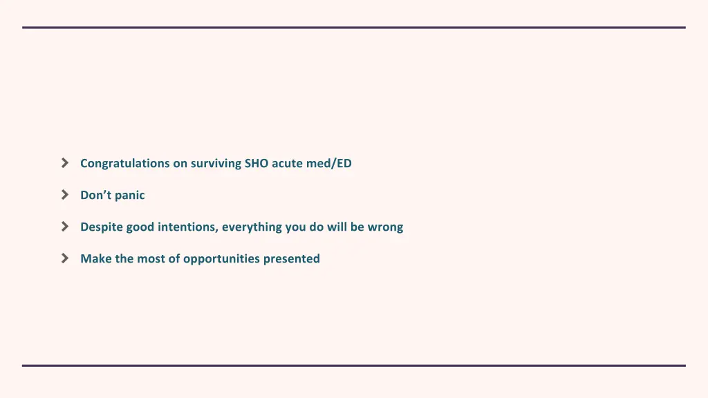 congratulations on surviving sho acute med ed