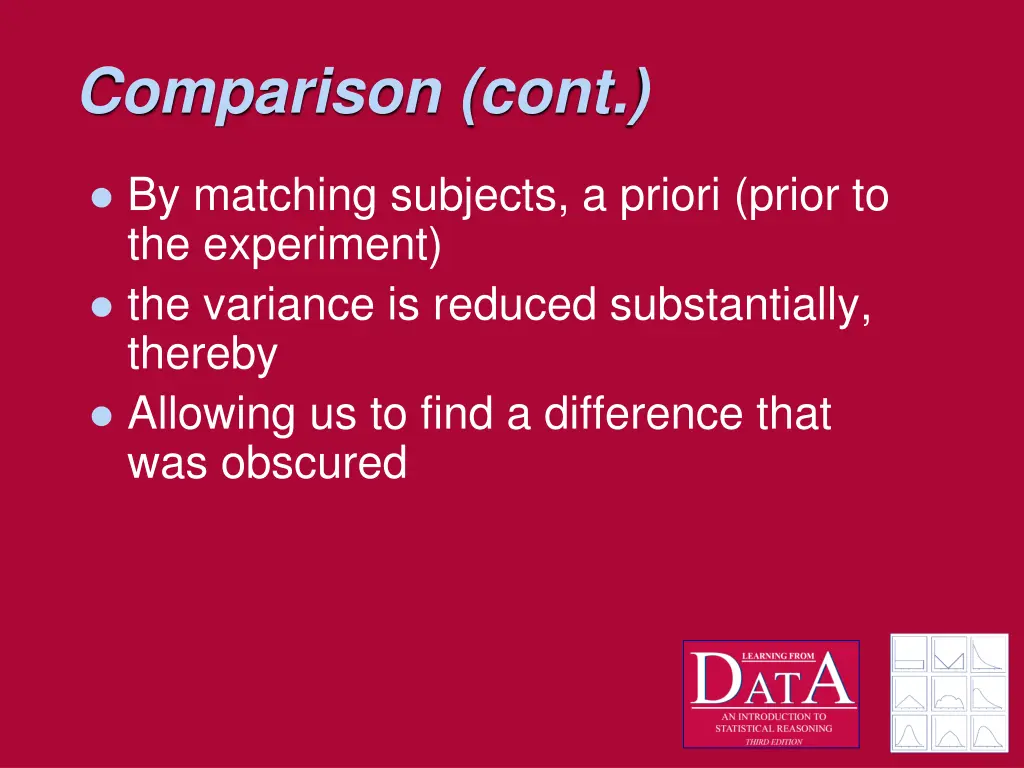 comparison cont