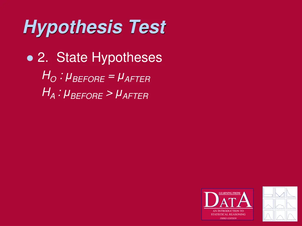 hypothesis test