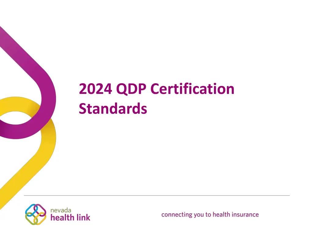 2024 qdp certification standards