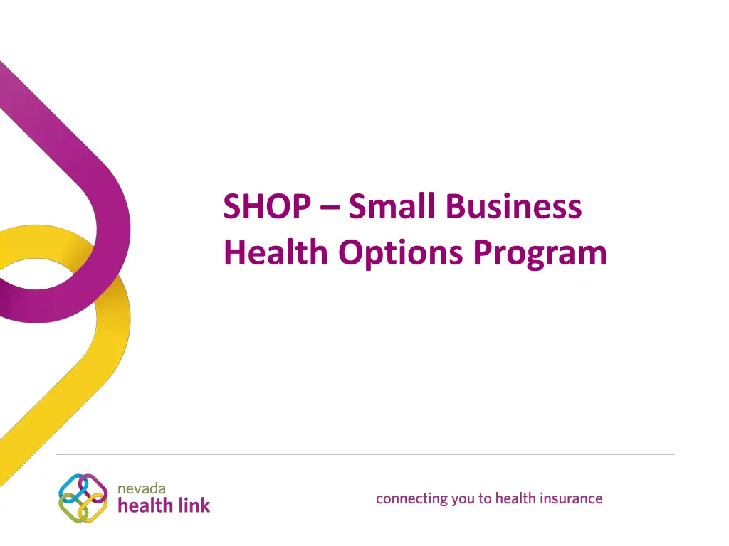 shop small business health options program