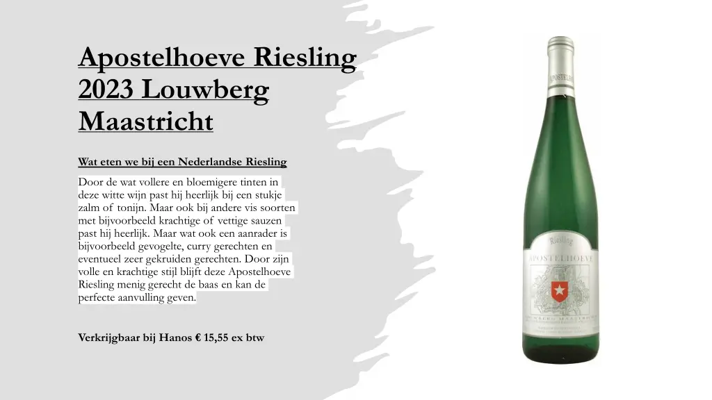 apostelhoeve riesling 2023 louwberg maastricht 1